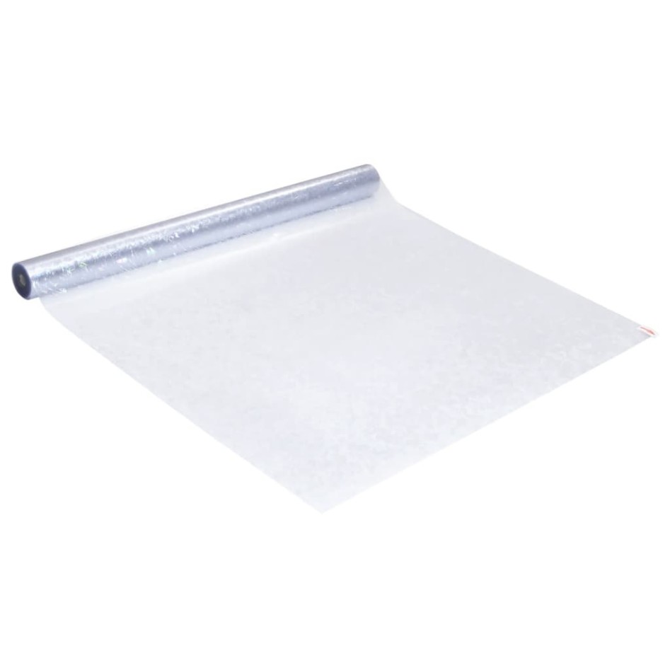 Láminas de ventana esmerilada 5 uds PVC estampado arco iris