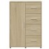 Aparador de madera de ingeniería roble Sonoma 60x31x84