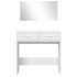 Tocador con espejo blanco 80x39x80