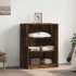 Armario de madera de ingeniería roble ahumado 77x48x102