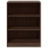 Armario de madera de ingeniería marrón roble 77x48x102