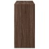 Armario de madera de ingeniería marrón roble 77x48x102
