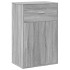 Armario almacenaje madera ingeniería gris Sonoma 56,5x39x90