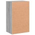 Armario almacenaje madera ingeniería gris Sonoma 56,5x39x90