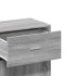 Armario almacenaje madera ingeniería gris Sonoma 56,5x39x90