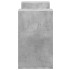 Muebles de TV 2 uds madera ingeniería gris hormigón 75x30x50