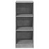 Armario de madera de ingeniería gris hormigón 48x41x102
