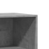 Armario de madera de ingeniería gris hormigón 48x41x102