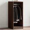 Armario de madera de ingeniería gris Sonoma 48x41x102 cm
