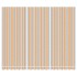 Tela de repuesto de toldo rayas de colores 4,5x3,5