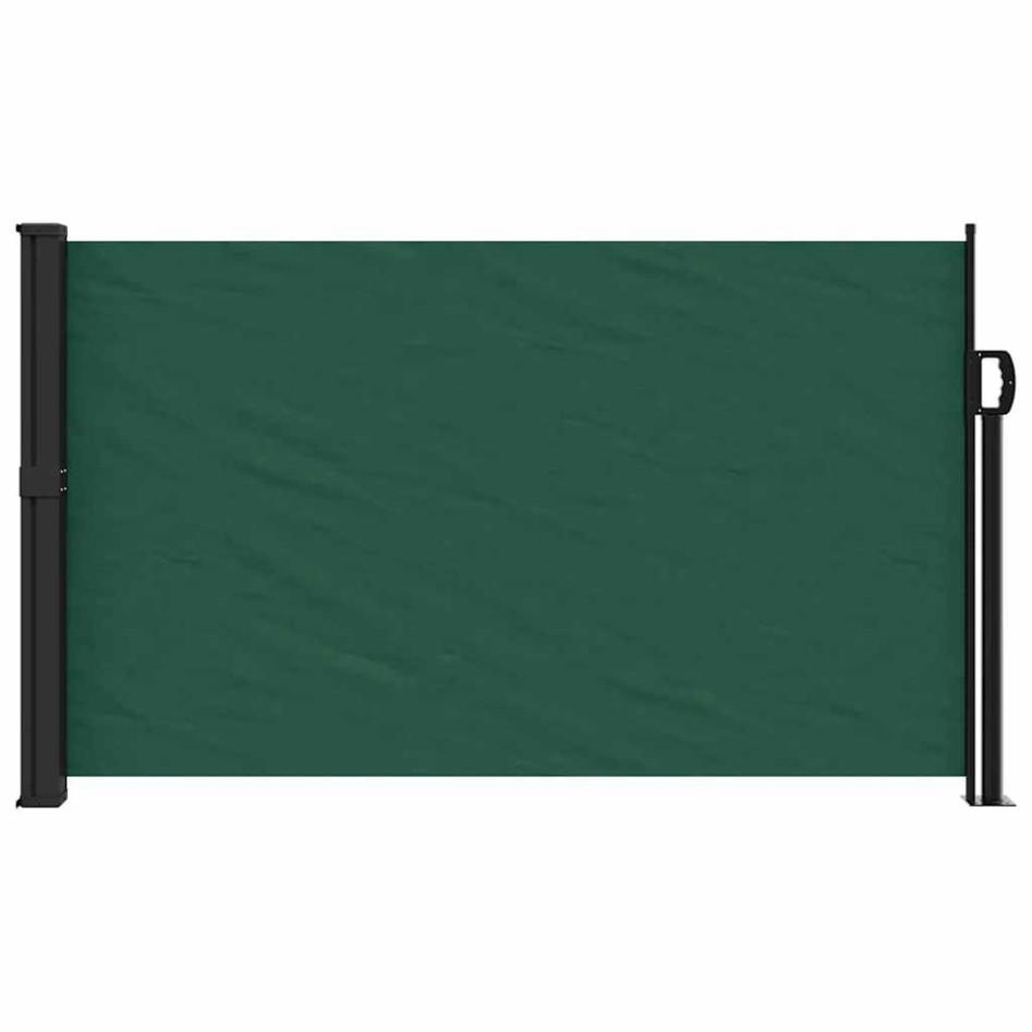 Toldo lateral retráctil verde oscuro 117x300