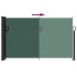 Toldo lateral retráctil verde oscuro 117x300