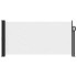 Toldo lateral retráctil blanco 100x300