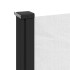 Toldo lateral retráctil blanco 100x300