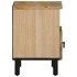 Mesita de noche de madera maciza de mango 40x33x46
