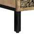 Mesita de noche de madera maciza de mango 40x33x46