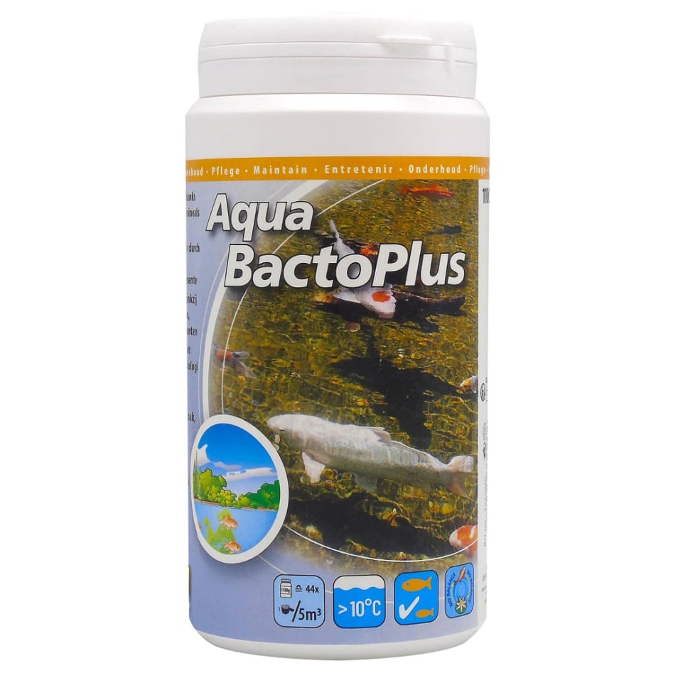 Ubbink Tratamiento de agua de estanques Aqua Bacto Plus 1100g