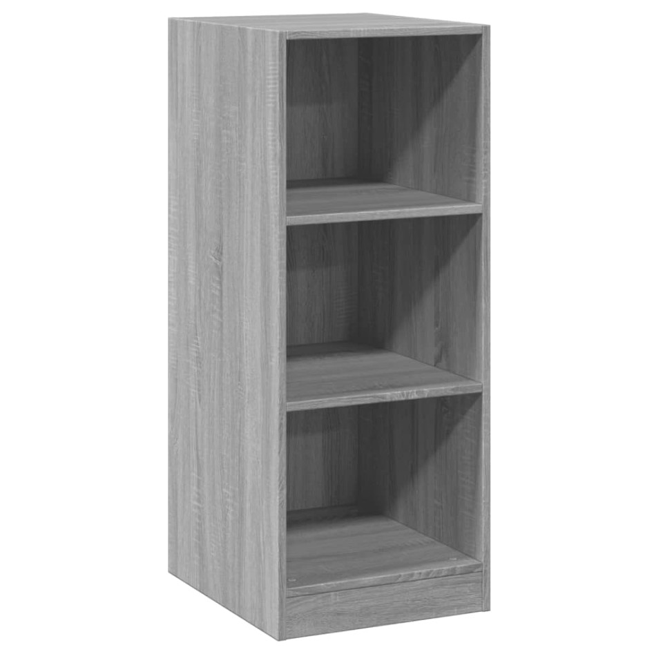 Armario de madera de ingeniería gris Sonoma 48x41x102