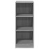 Armario de madera de ingeniería gris Sonoma 48x41x102