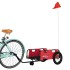 Remolque para bicicletas hierro y tela Oxford