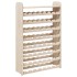 Botellero con tablero superior madera de pino 72,5x25x111,5