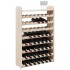 Botellero con tablero superior madera de pino 72,5x25x111,5