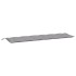 Cojines de banco de jardín 2 uds tela Oxford gris 200x50x7