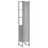 Armario de baño madera de ingeniería gris Sonoma 33x33x185,5