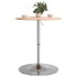 Mesa alta de madera maciza de haya Ø60x89,5