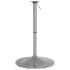 Mesa alta de madera maciza de haya Ø60x89,5