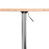 Mesa alta de madera maciza de haya Ø60x89,5
