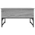 Mesa de centro madera ingeniería metal gris Sonoma 70x50x40