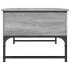 Mesa de centro madera ingeniería metal gris Sonoma 70x50x40