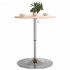 Mesa alta de madera maciza roble Ø60x89,5