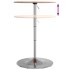 Mesa alta de madera maciza roble Ø60x89,5