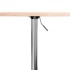 Mesa alta de madera maciza roble Ø60x89,5