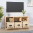 Mueble para TV madera contrachapada roble Sonoma 100x35x50