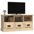 Mueble para TV madera contrachapada roble Sonoma 100x35x50