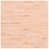 Tablero de mesa cuadrado de madera maciza de haya 80x80x2,5