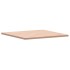Tablero de mesa cuadrado de madera maciza de haya 80x80x2,5