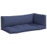 Cojines para muebles de palets 3 uds tela Oxford azul