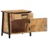 Mesita de noche madera maciza de mango 40x30x42