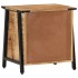 Mesita de noche madera maciza de mango 40x30x42