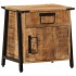 Mesita de noche madera maciza de mango 40x30x42