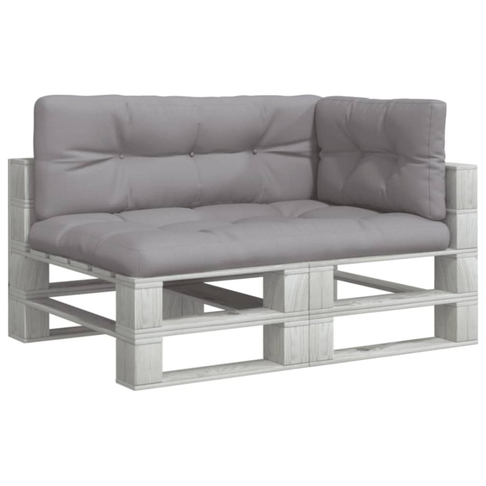 Cojines para palets 3 unidades tela