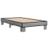 Estructura cama madera ingeniería metal gris Sonoma 90x190