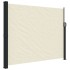 Toldo lateral retráctil crema 160x500