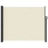 Toldo lateral retráctil crema 160x500