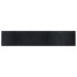 Alfombra rectangular bambú negro 100x500