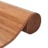 Alfombra rectangular bambú color natural 70x1000